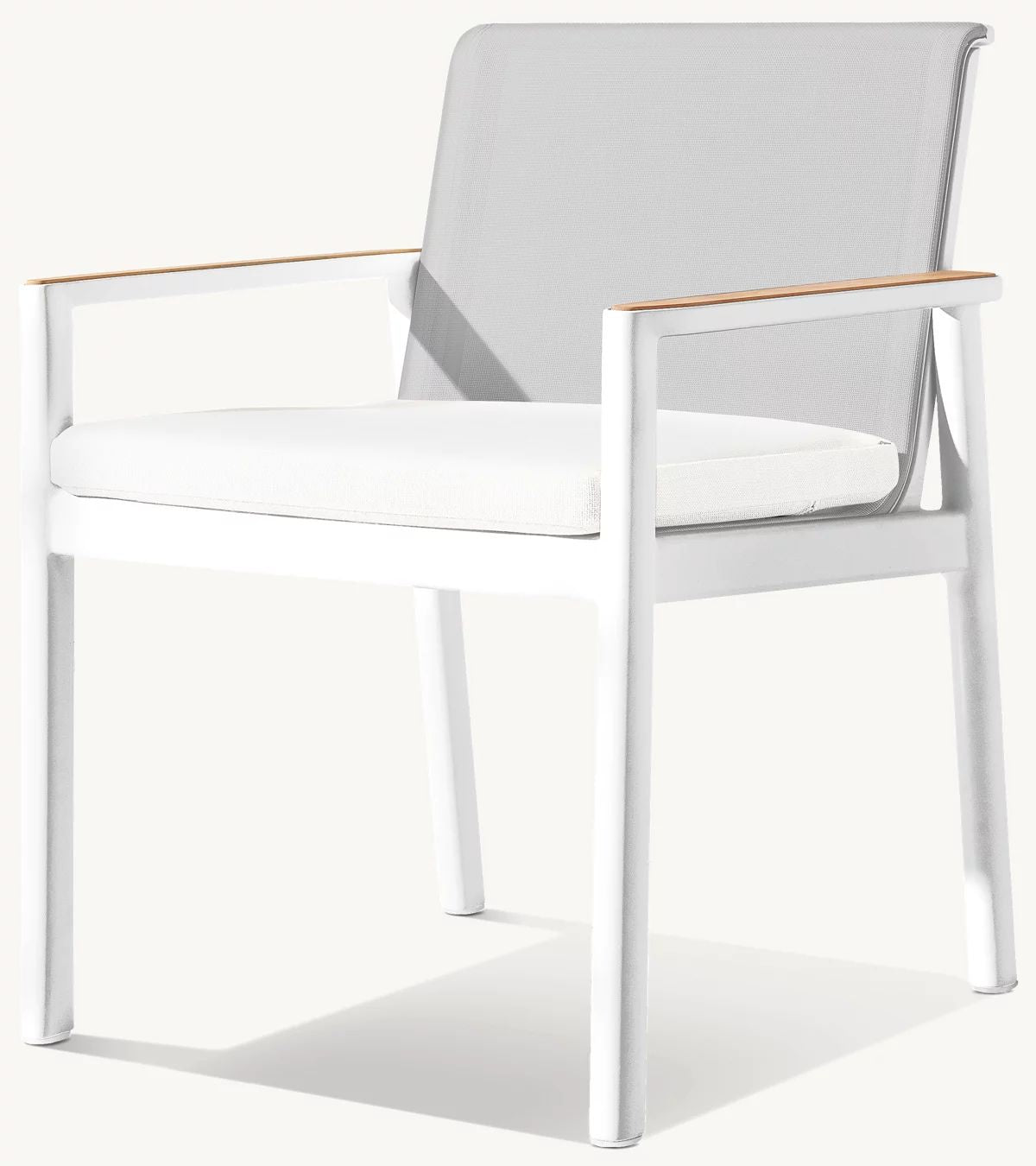 RH Marino Aluminum Dining Armchair