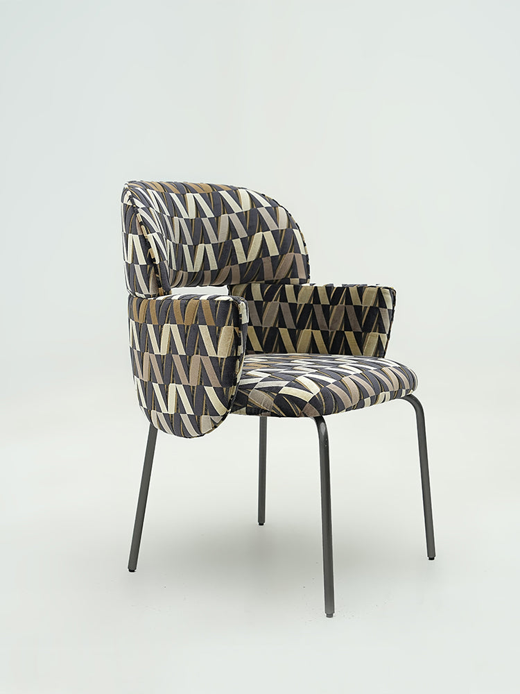 Fendi Pecan Dinning Chair