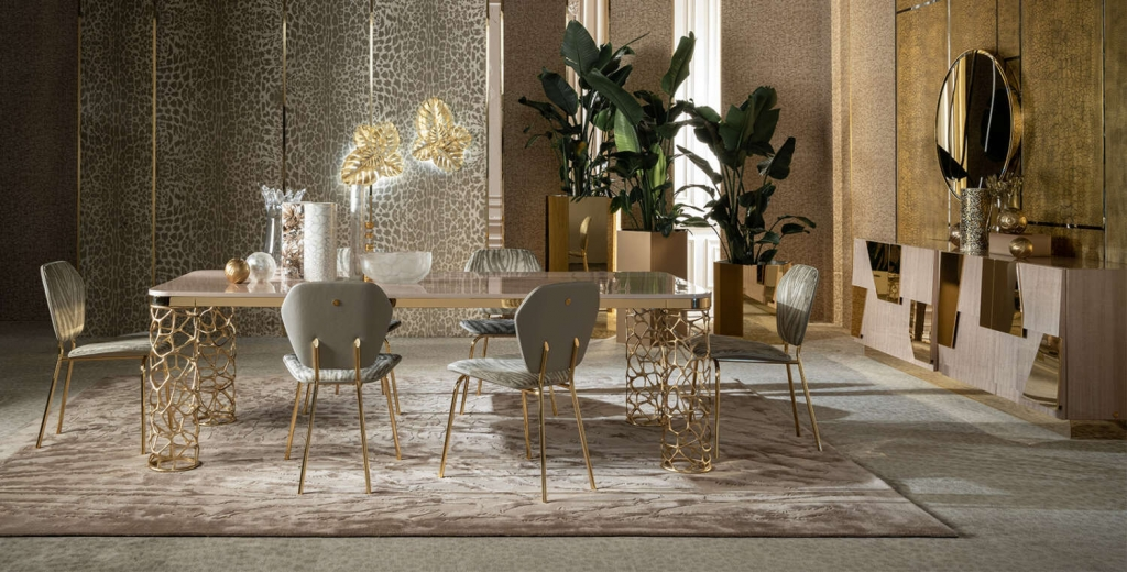 Roberto Cavalli Sioraf Dining Table
