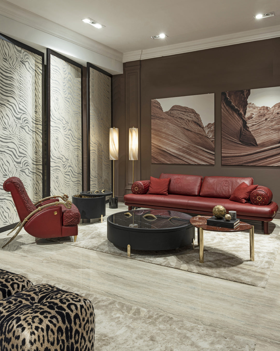Roberto Cavalli Nevada Sofa