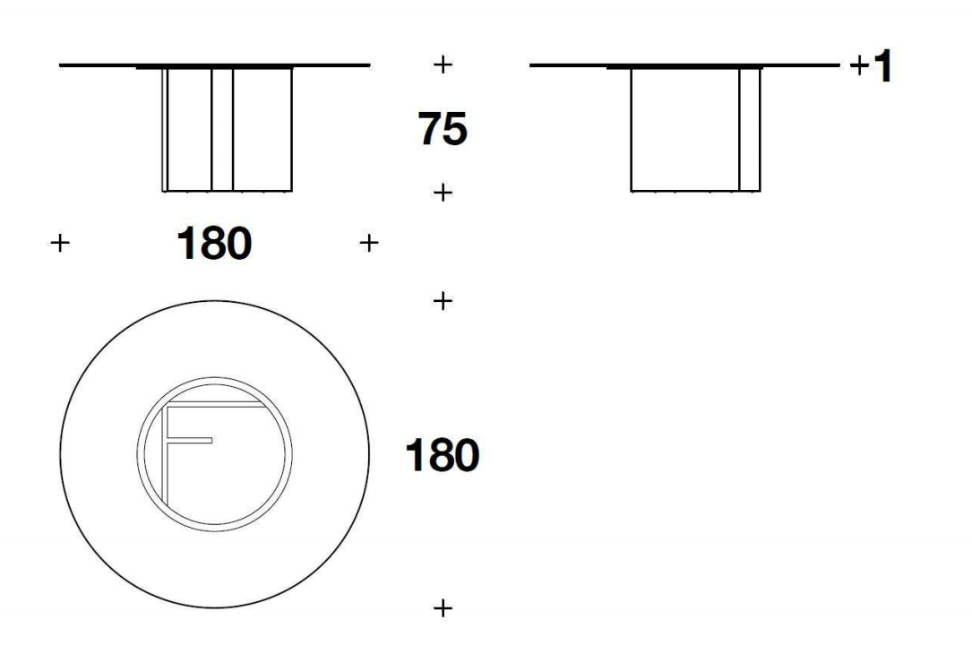 Fendi Constellation Effe Dining Table