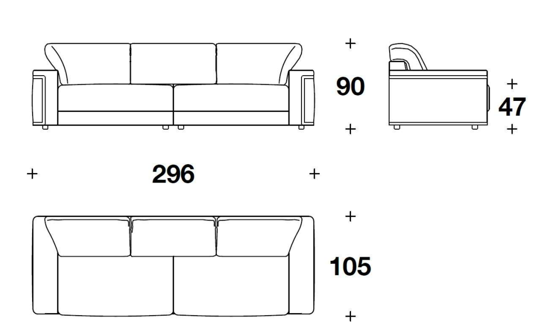 Fendi Montgomery Sofa