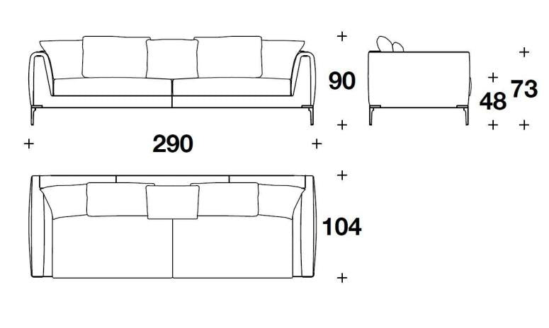 Fendi Myhome Sofa