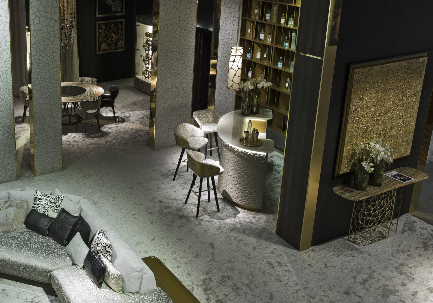 Roberto Cavalli Key West Bar Chair