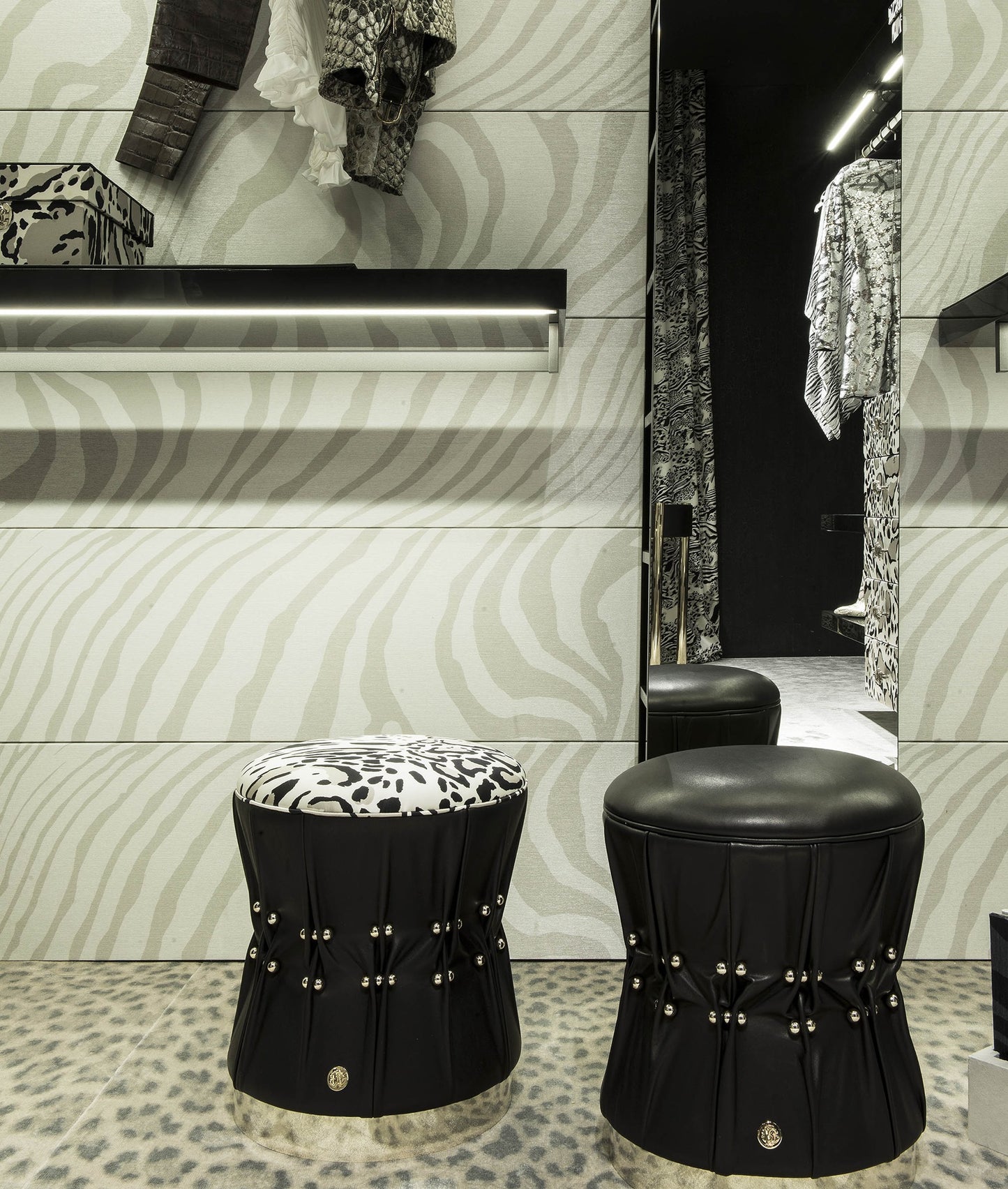 Roberto Cavalli Inanda Stool