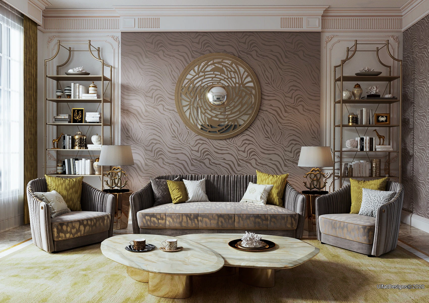 Roberto Cavalli Sharpei Leisure Chair