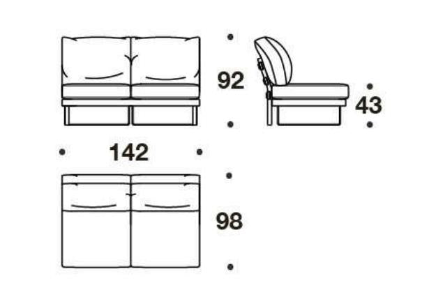 Fendi  Metropolitan Sofa