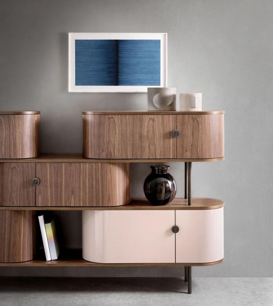 Fendi Maglia Wine Cabinet