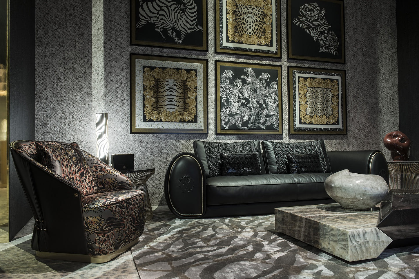 Roberto Cavalli Bold Sofa