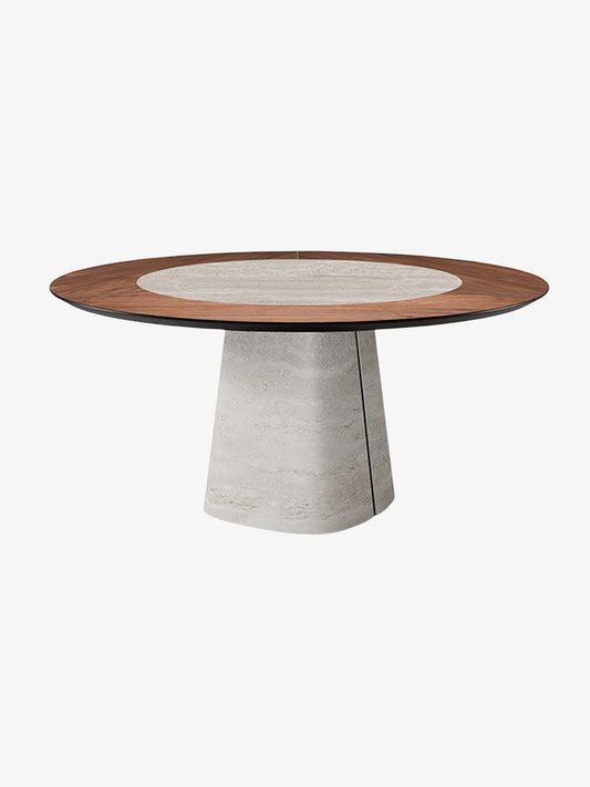 Cattelan Rado Wood Round Dining Table