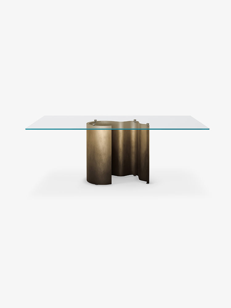 Cattelan Papelito Glass Dining Table