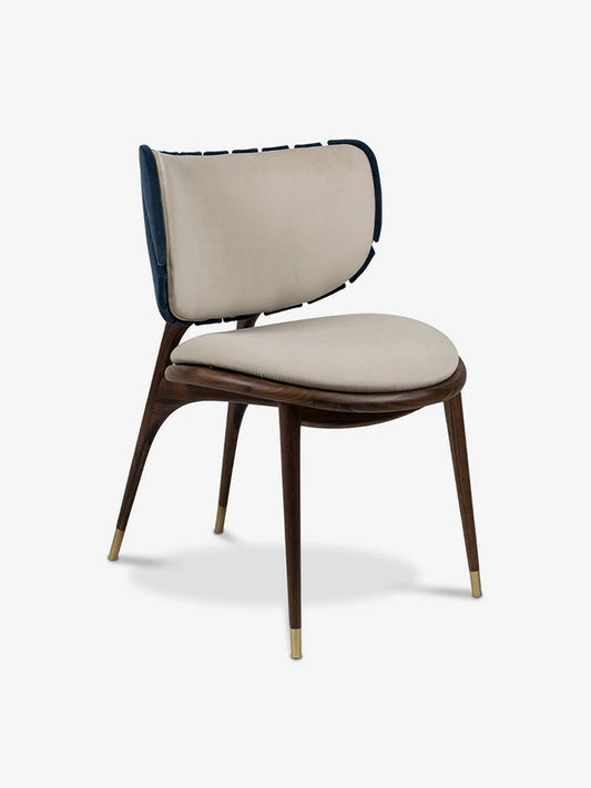 Alma De Luce Uchiwa Dining Chair