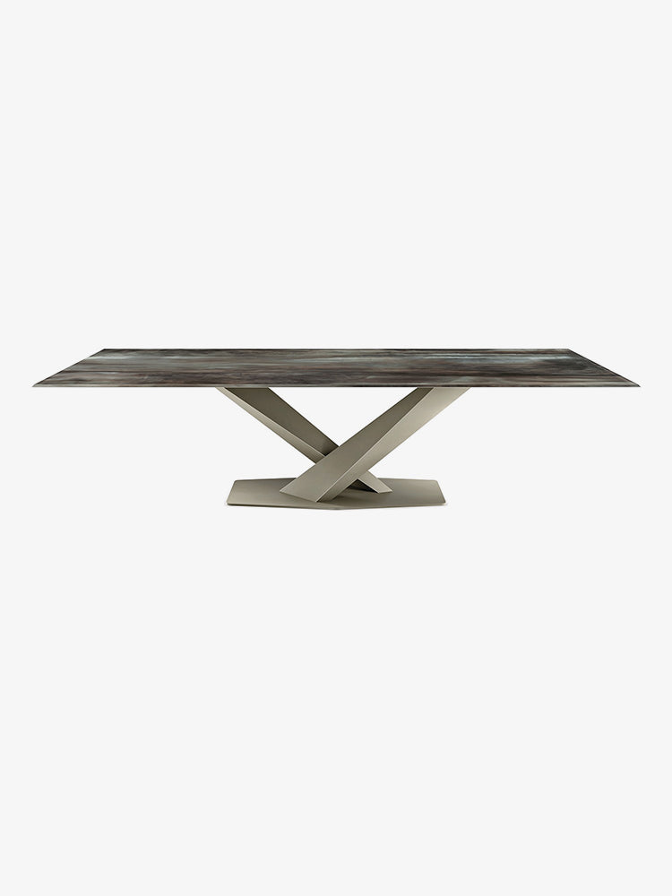 Cattelan Stratos Crystalart Dining Table