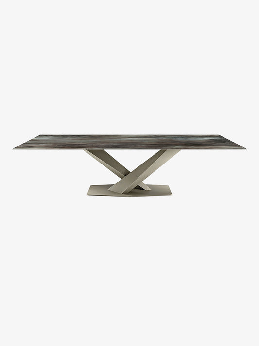 Cattelan Stratos Crystalart Dining Table