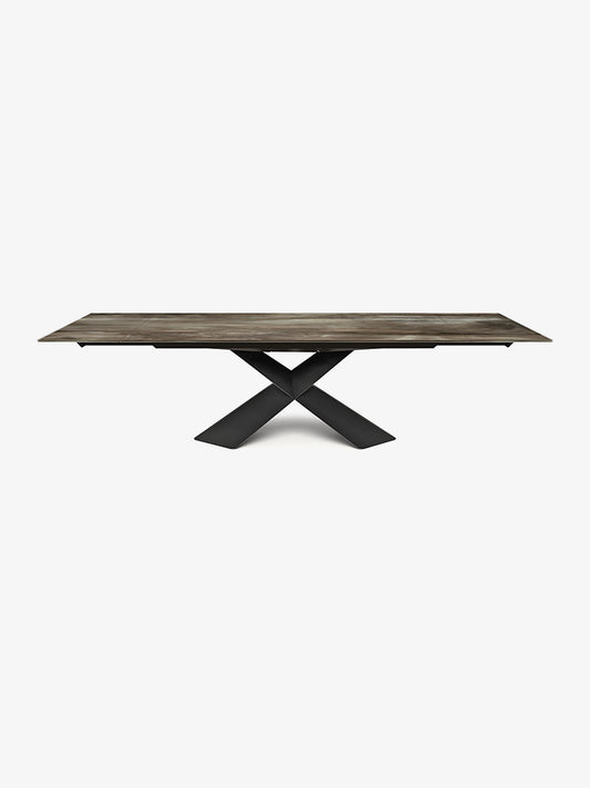 Cattelan Tyron Crystalart Drive Dining Table