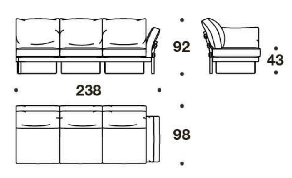 Fendi  Metropolitan Sofa