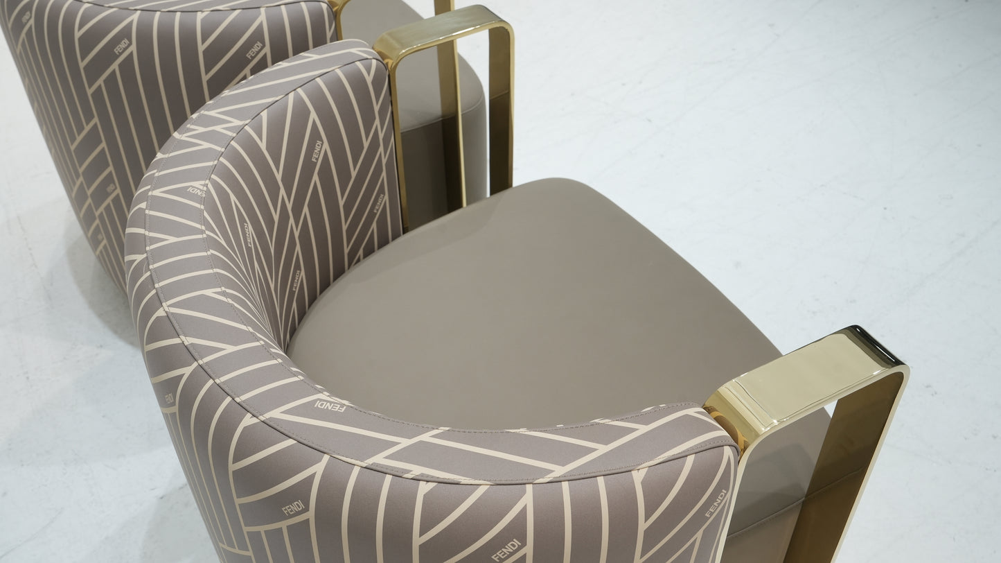 Fendi Kelly Bracelet Leisure Chair