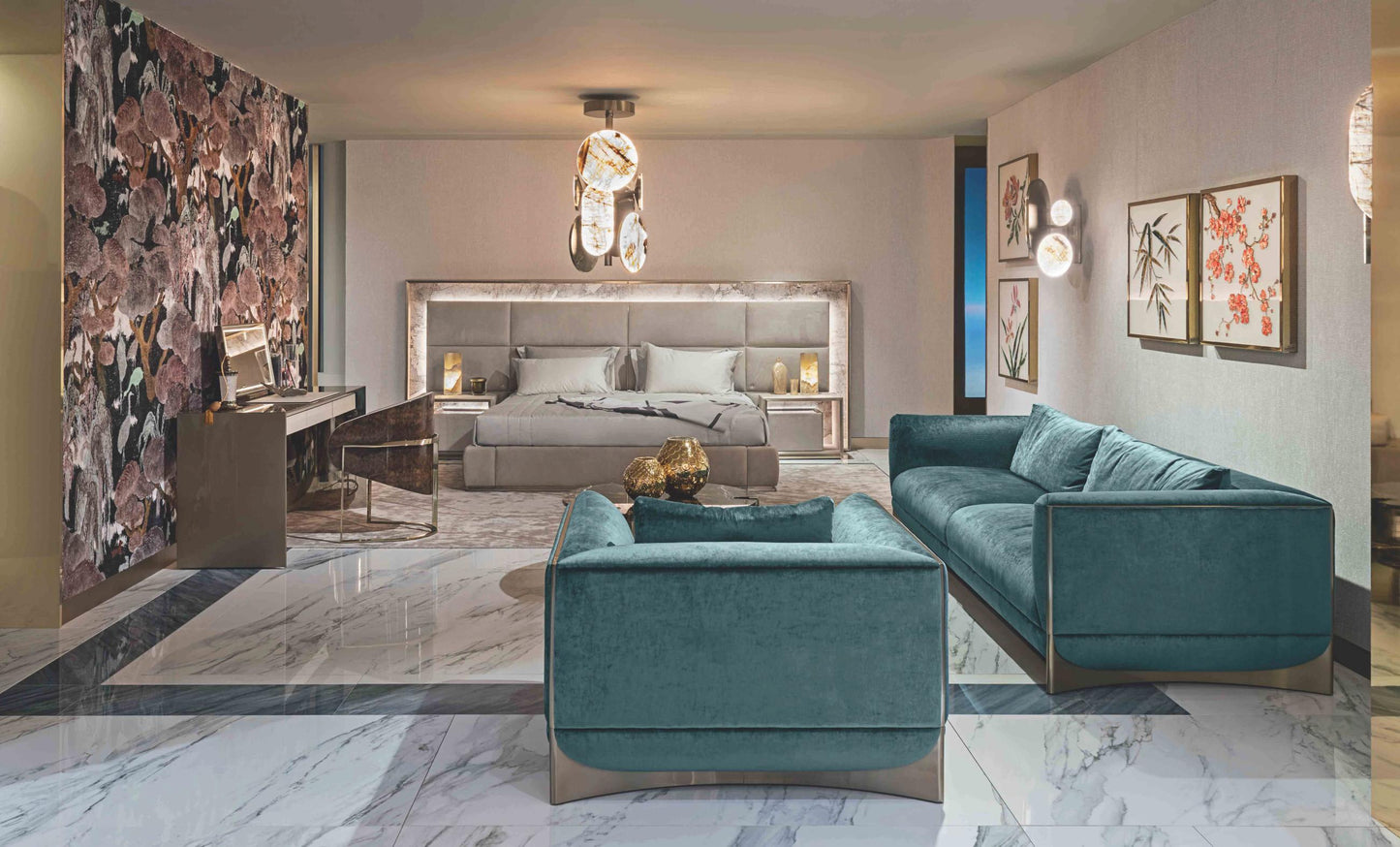 Visionnaire Aubade Bed