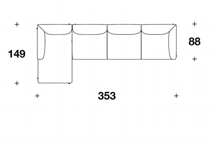 Fendi Palmer Sofa