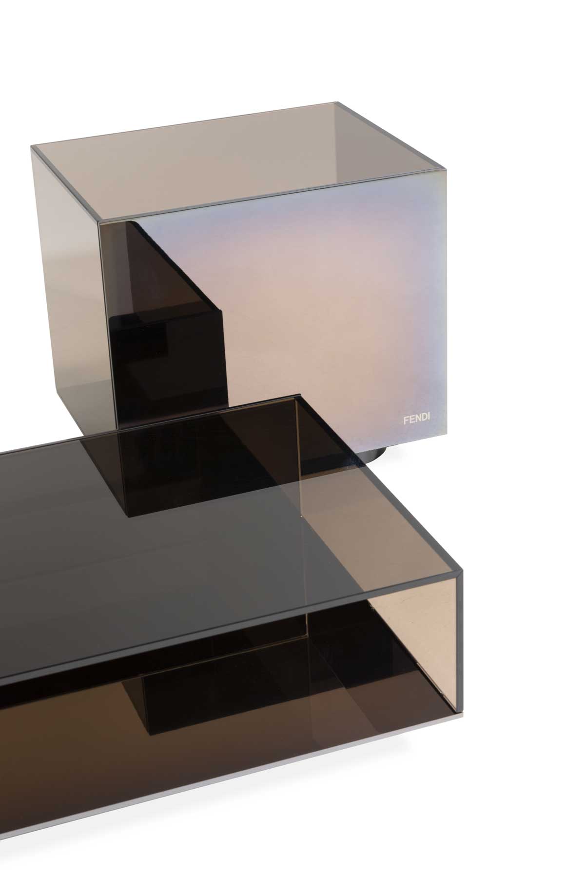Fendi Prisme Crystal Transp Arent Coffee Table