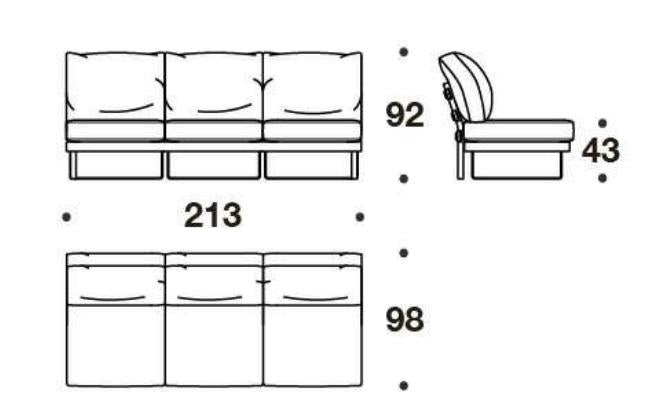 Fendi  Metropolitan Sofa