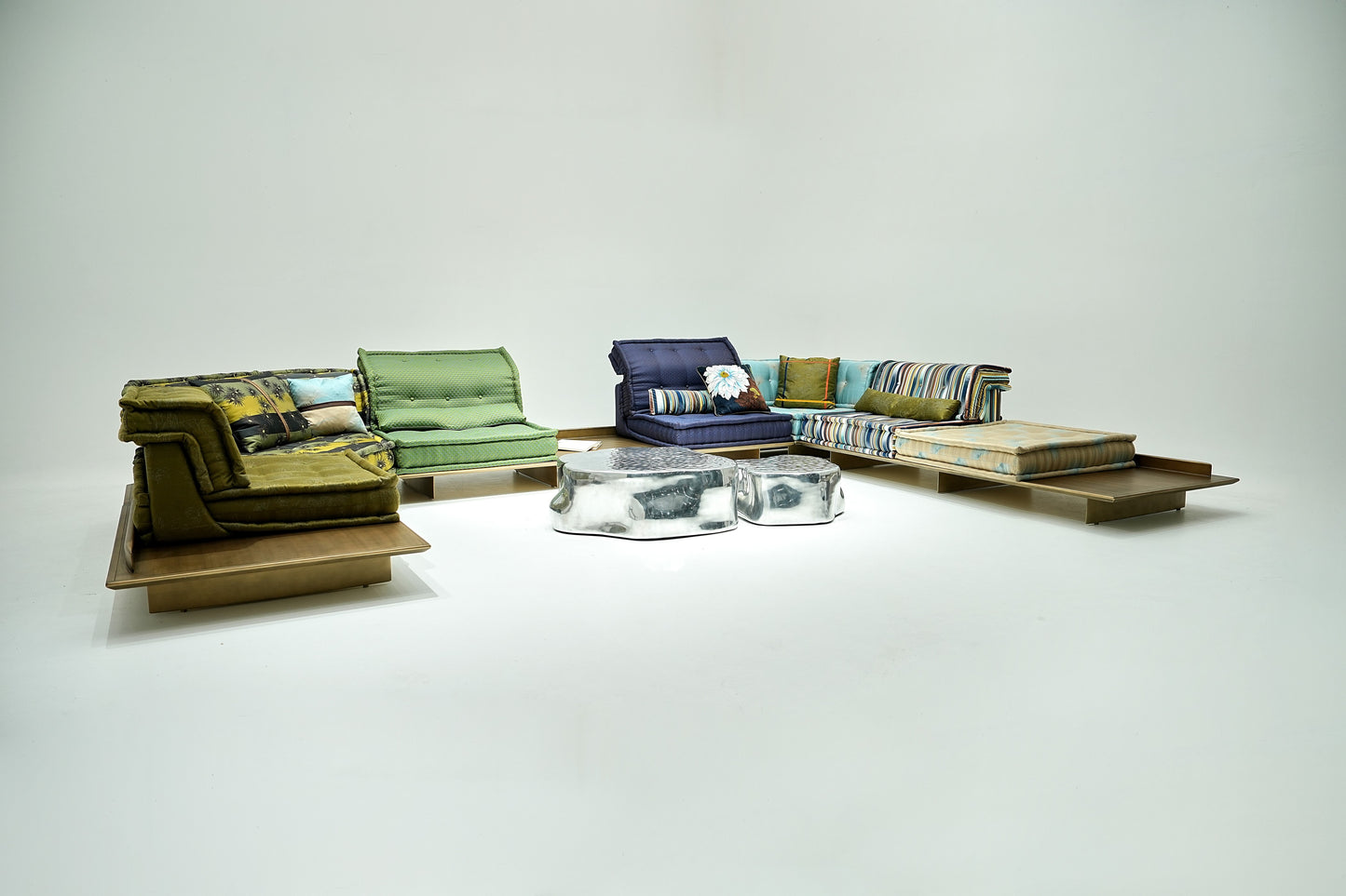 Roche Bobois Mah Jong Sofa