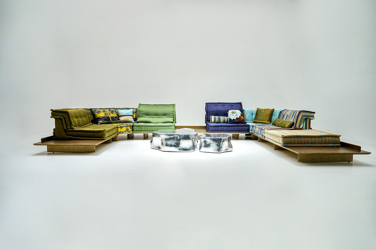 Roche Bobois Mah Jong Sofa