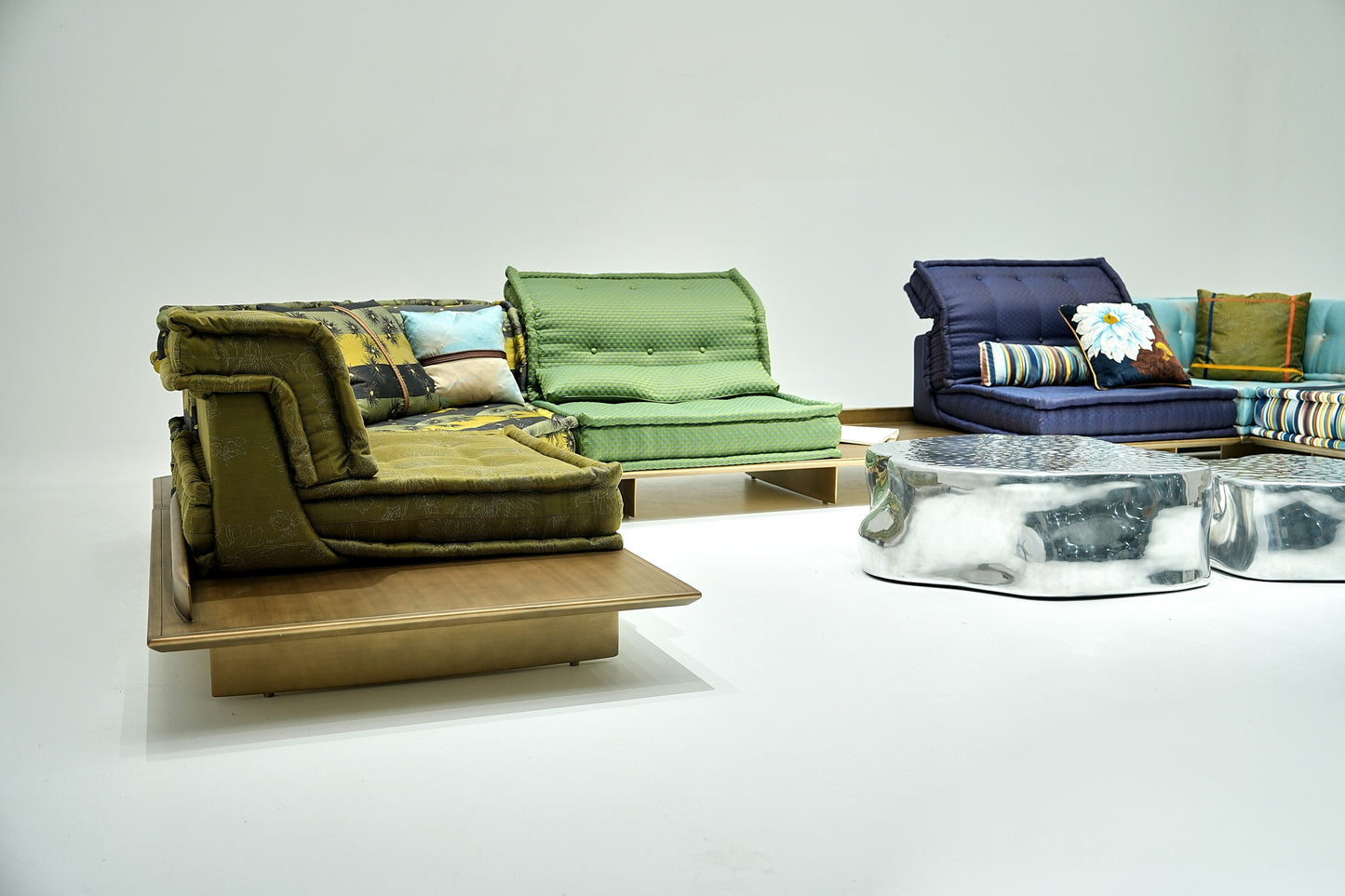 Roche Bobois Mah Jong Sofa