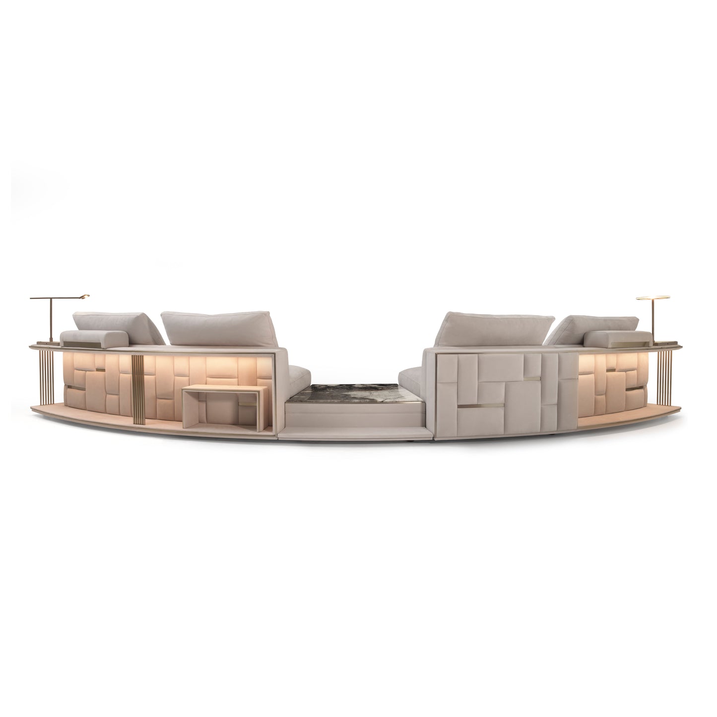 Visionnaire Babylon Rack Circle Sofa