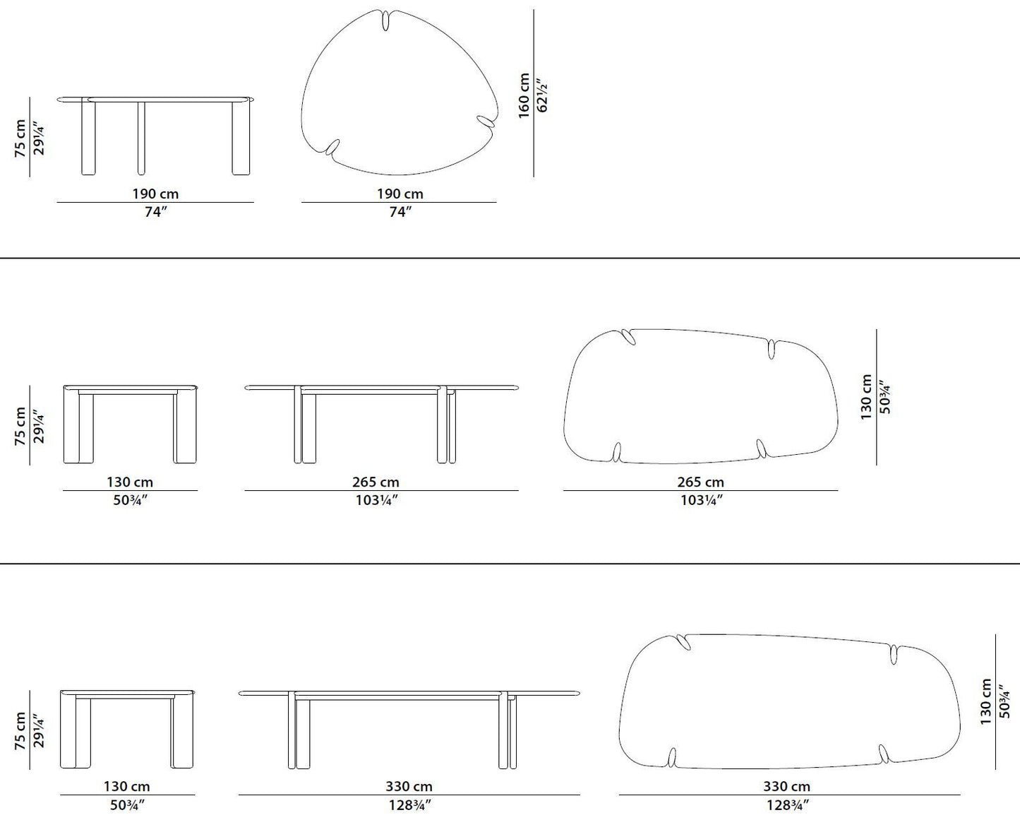 Baxter Isamu Dinning Table