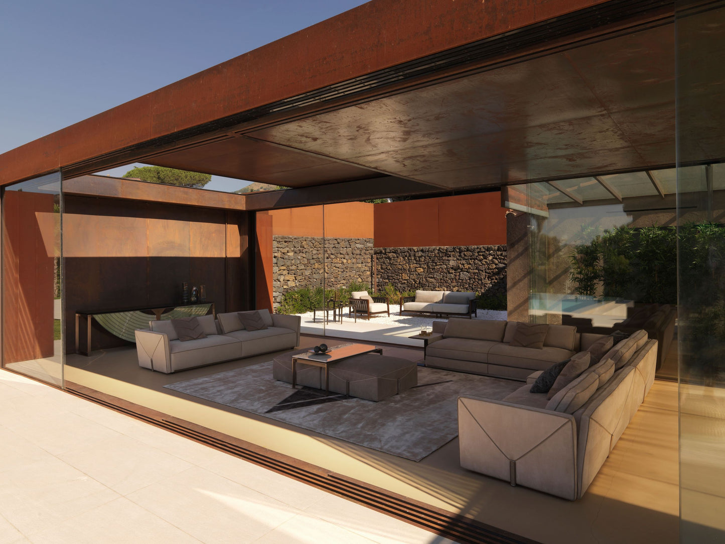 Visionnaire Bastian Dual Sofa