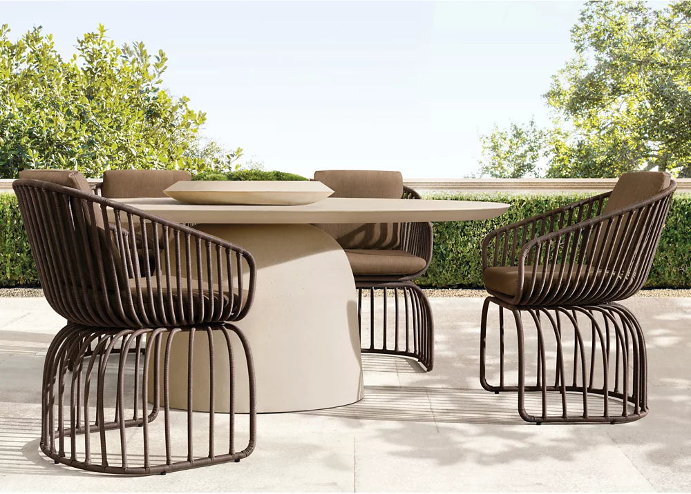 RH Alaro Dining Armchair