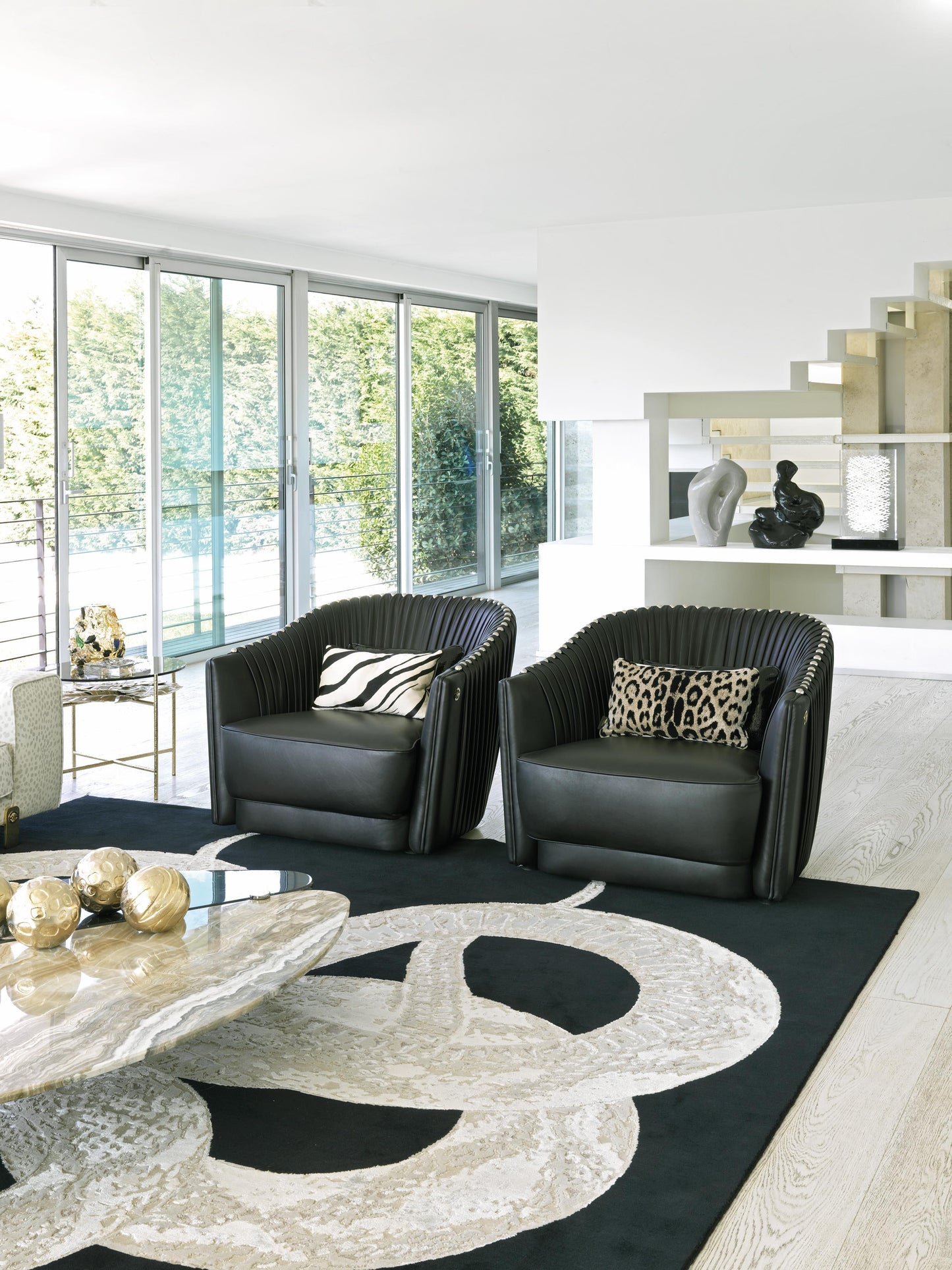 Roberto Cavalli Sharpei Leisure Chair