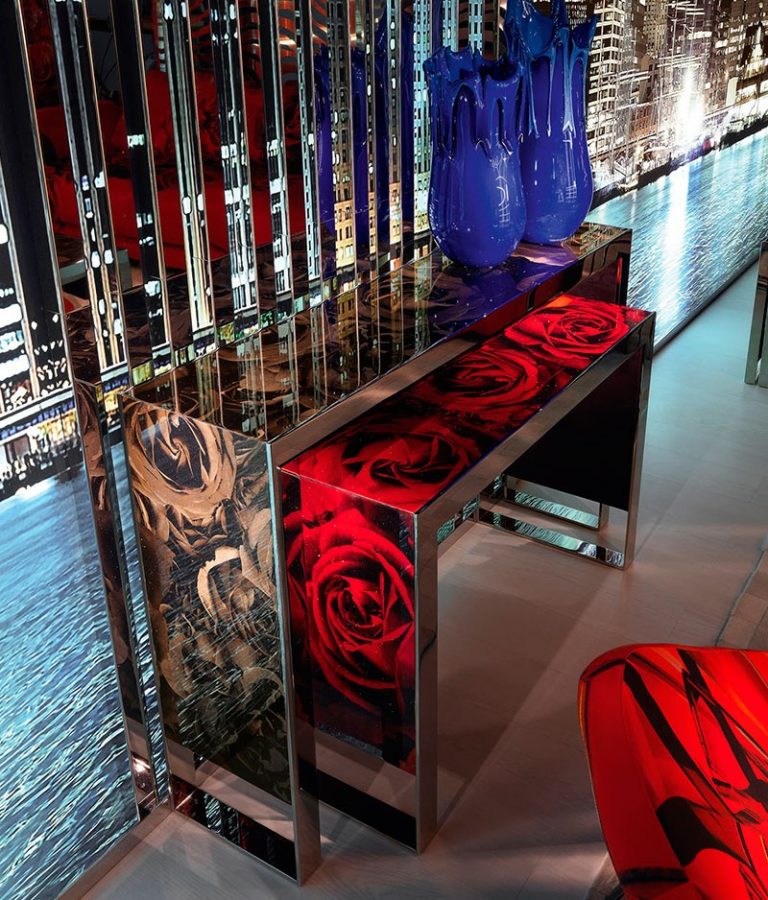 Roberto Cavalli Golden Bridge Console Table