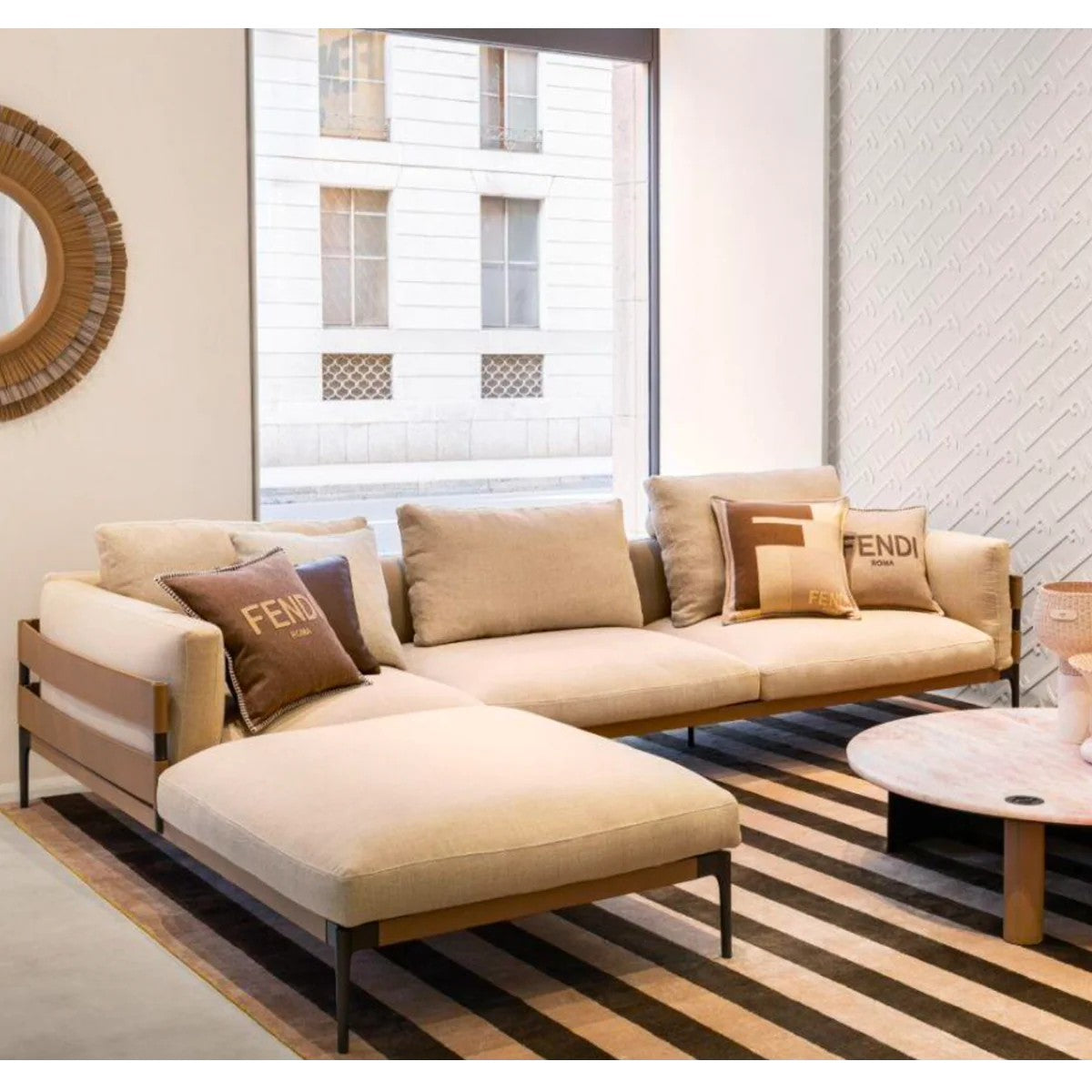 Fendi F-Stripes Sofa