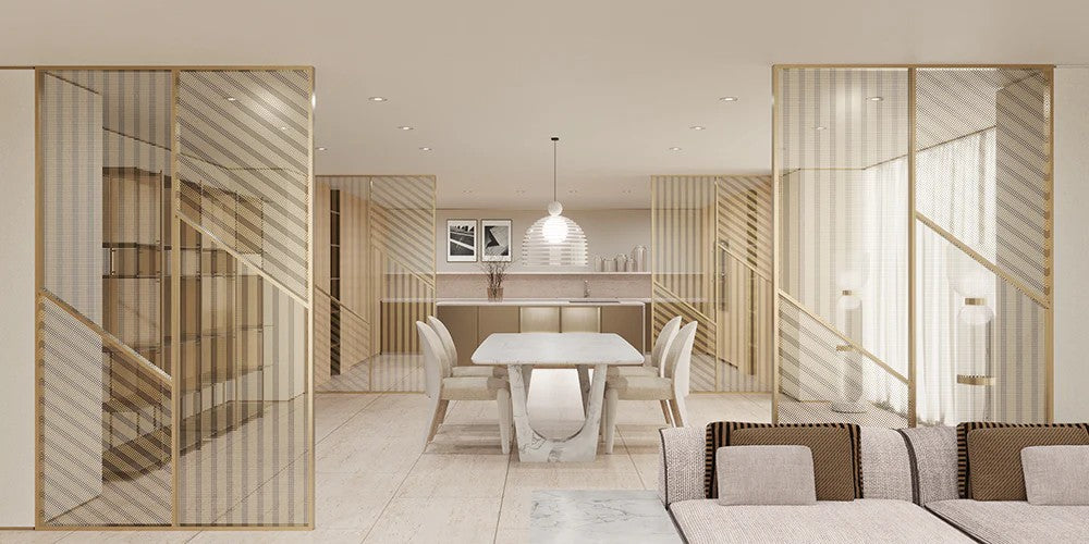 Fendi Arches Legs Dining Table