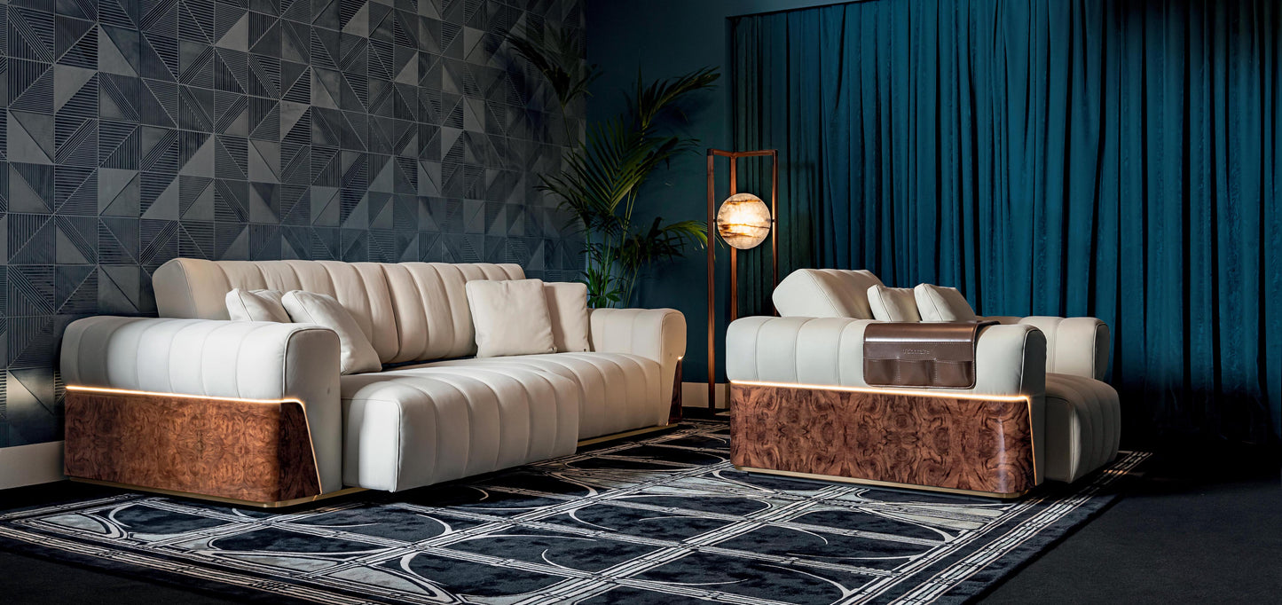 Visionnaire Brubeck Radica Armchair