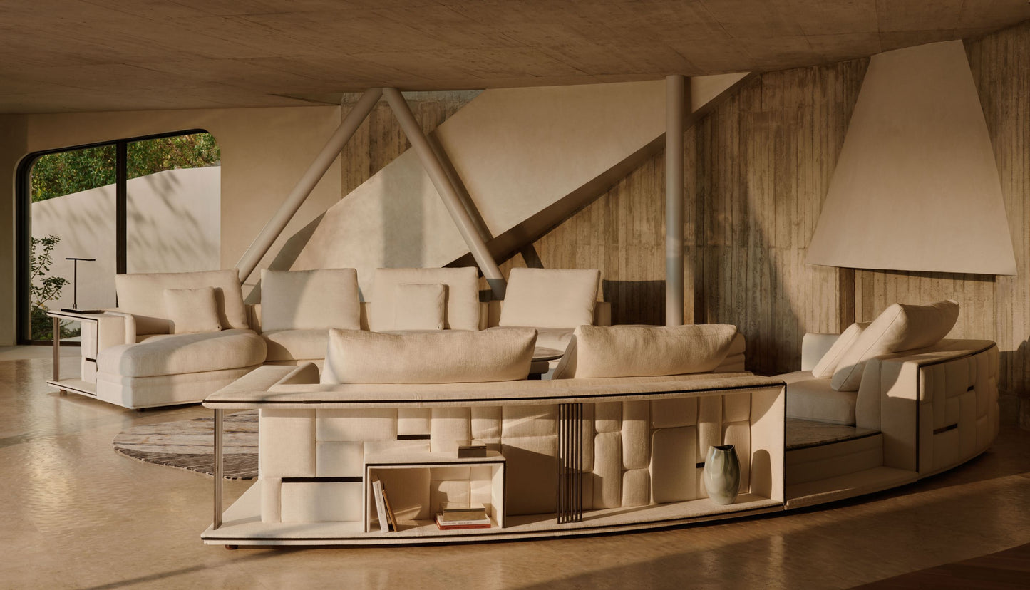 Visionnaire Babylon Rack Circle Sofa