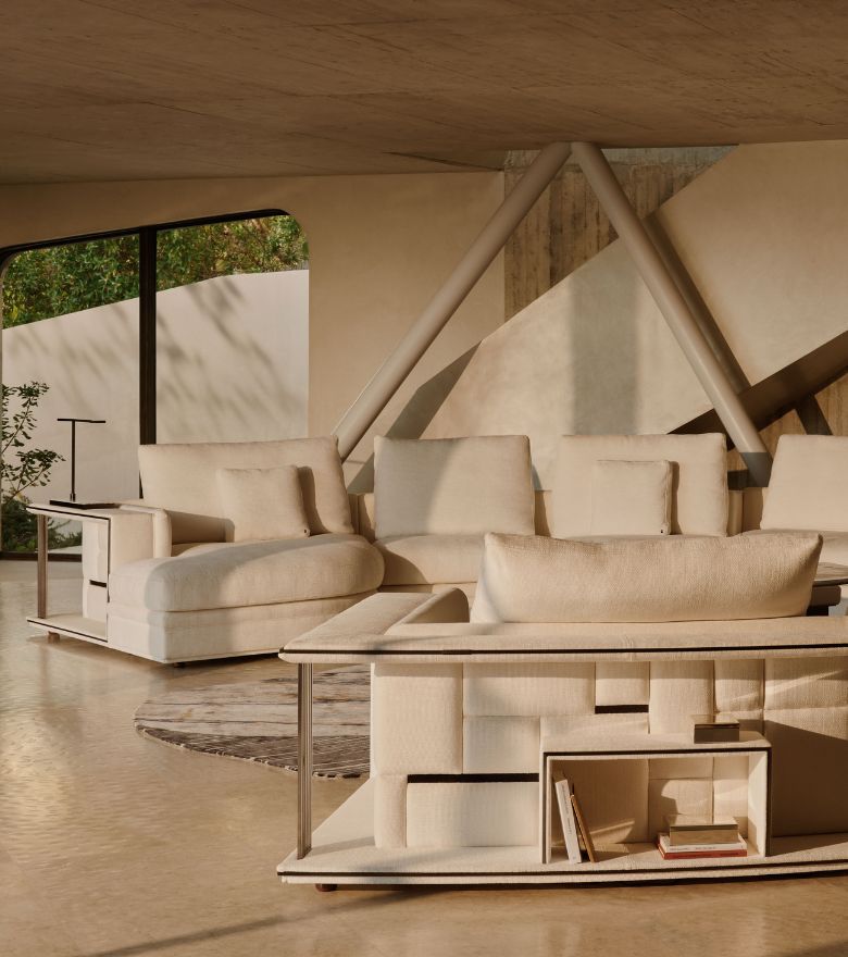 Visionnaire Babylon Rack Circle Sofa