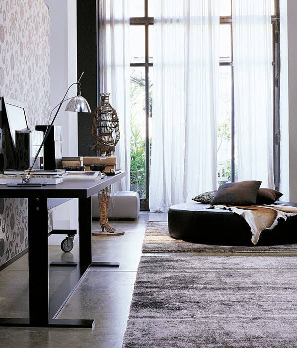 B&B Harry Large Ottoman