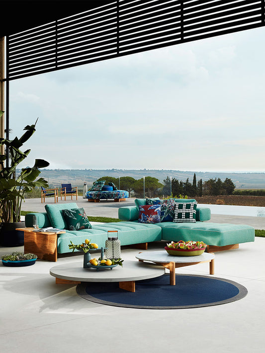 Teak sofa