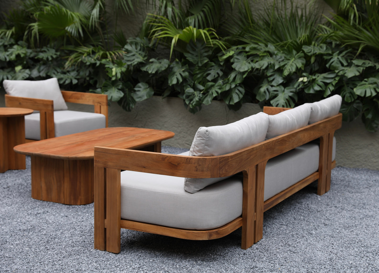 Teak sofa