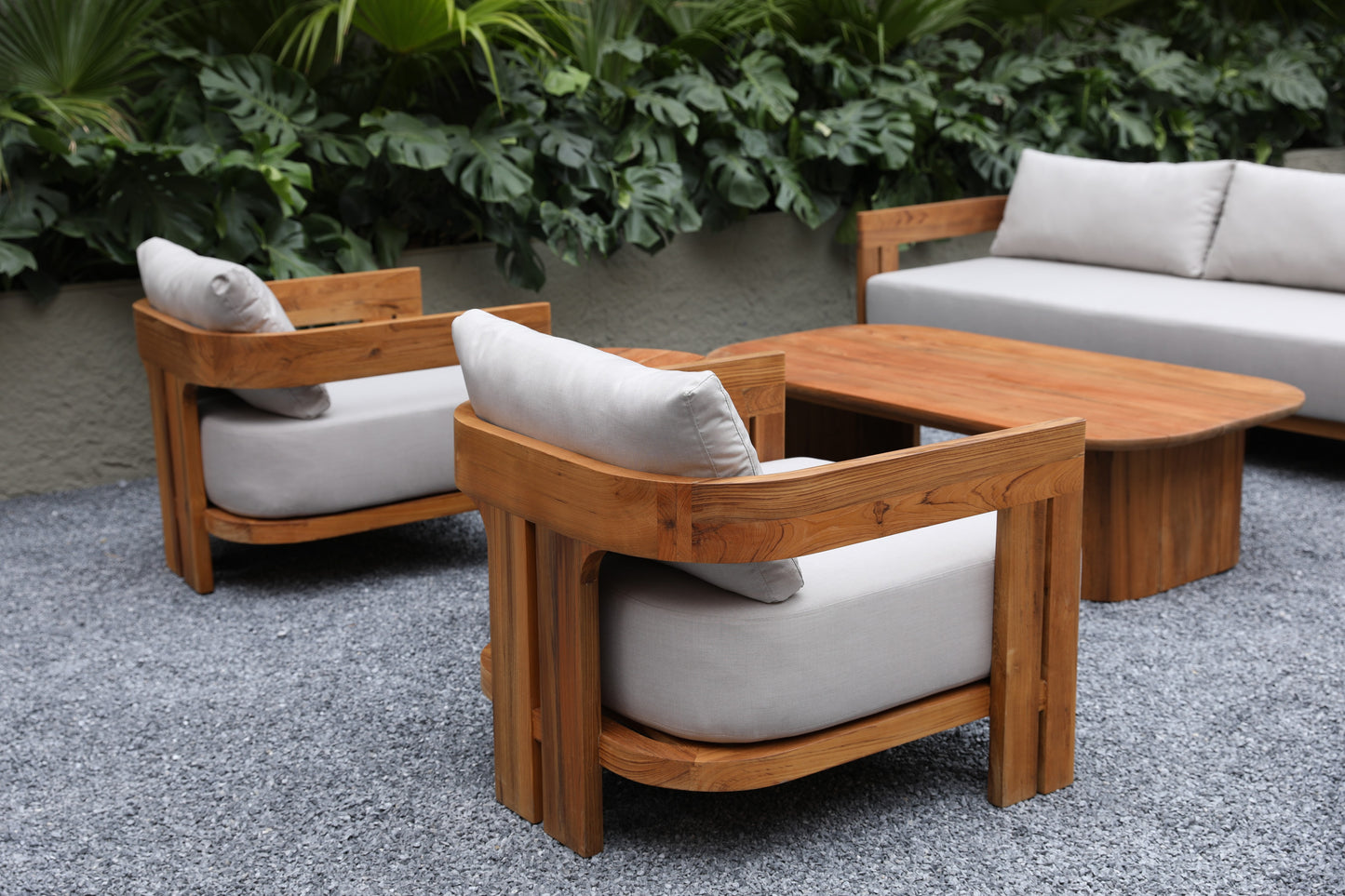 Teak sofa