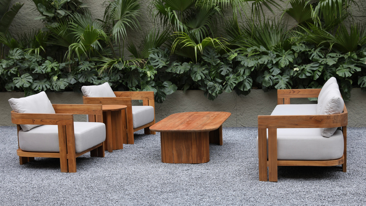 Teak sofa
