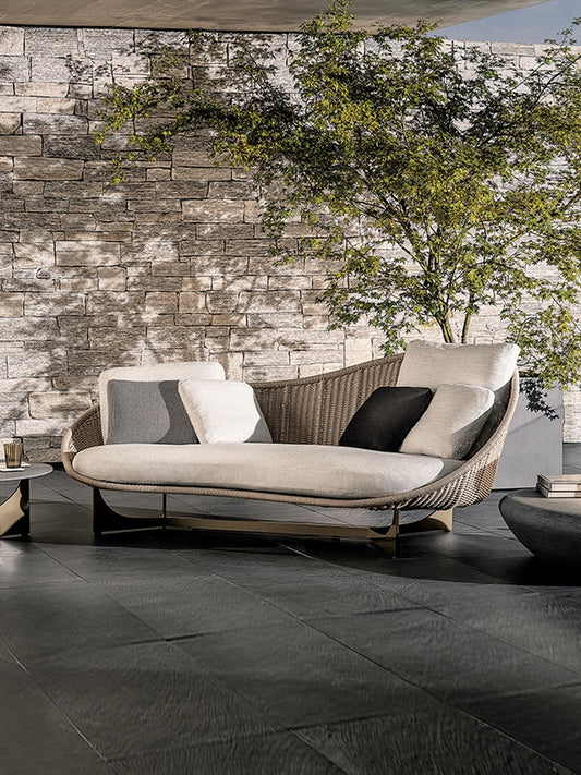Aluminum sofa