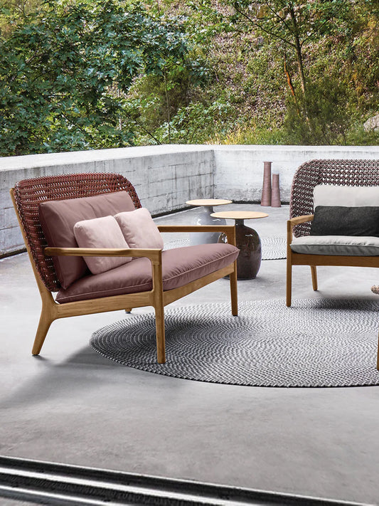 Teak sofa
