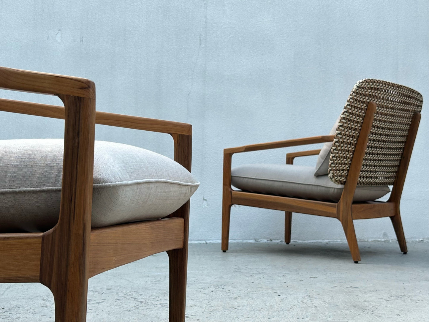 Teak sofa