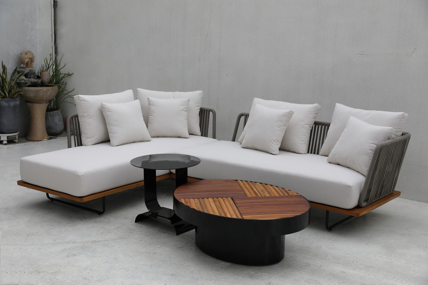 Teak sofa