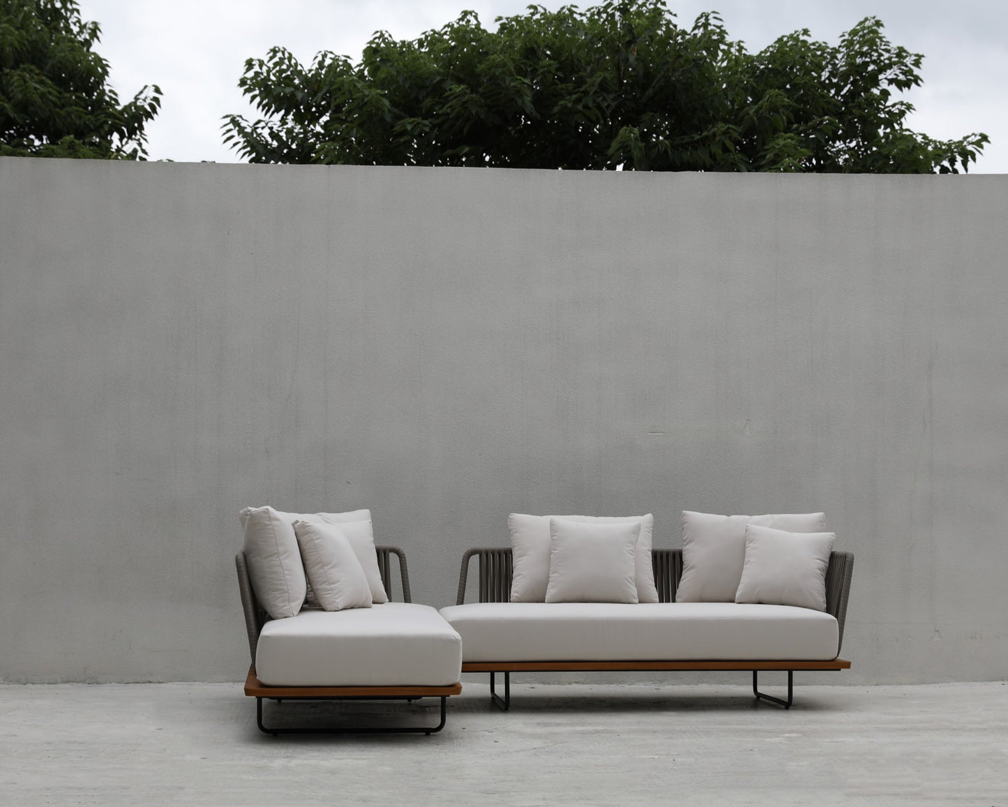 Teak sofa
