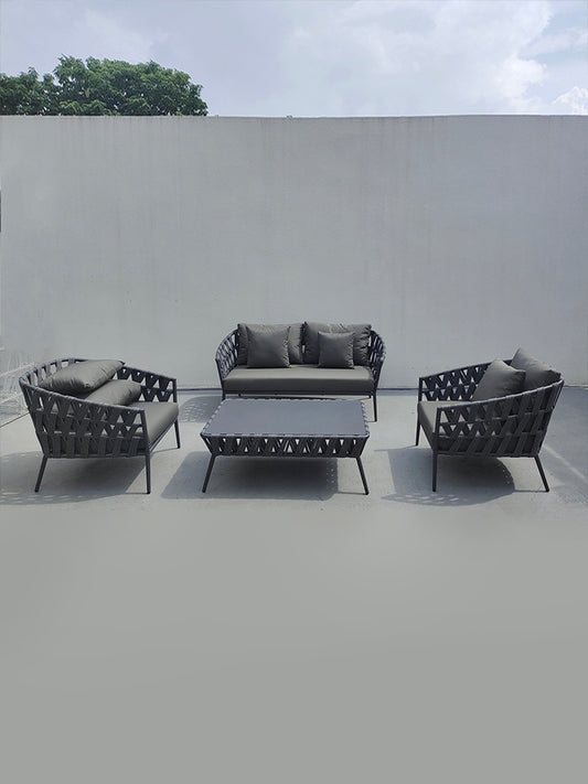 Aluminum sofa